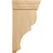 Ekena Millwork 3"W x 6 1/2"D x 12"H Large Rojas Wood Corbel, Red Oak CORW03X06X12RJRO - alternate 3